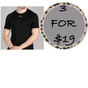 3/$19 Under Armour Compression Heat gear short sleeve shirt